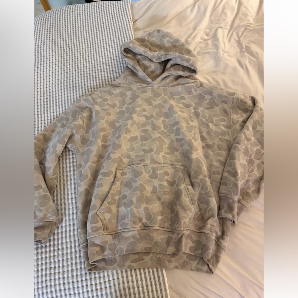 Abercrombie Camo Hoodie Med.